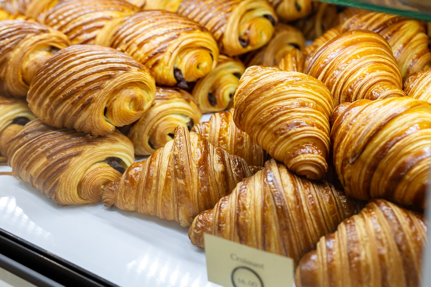 Croissants, fresh from the oven